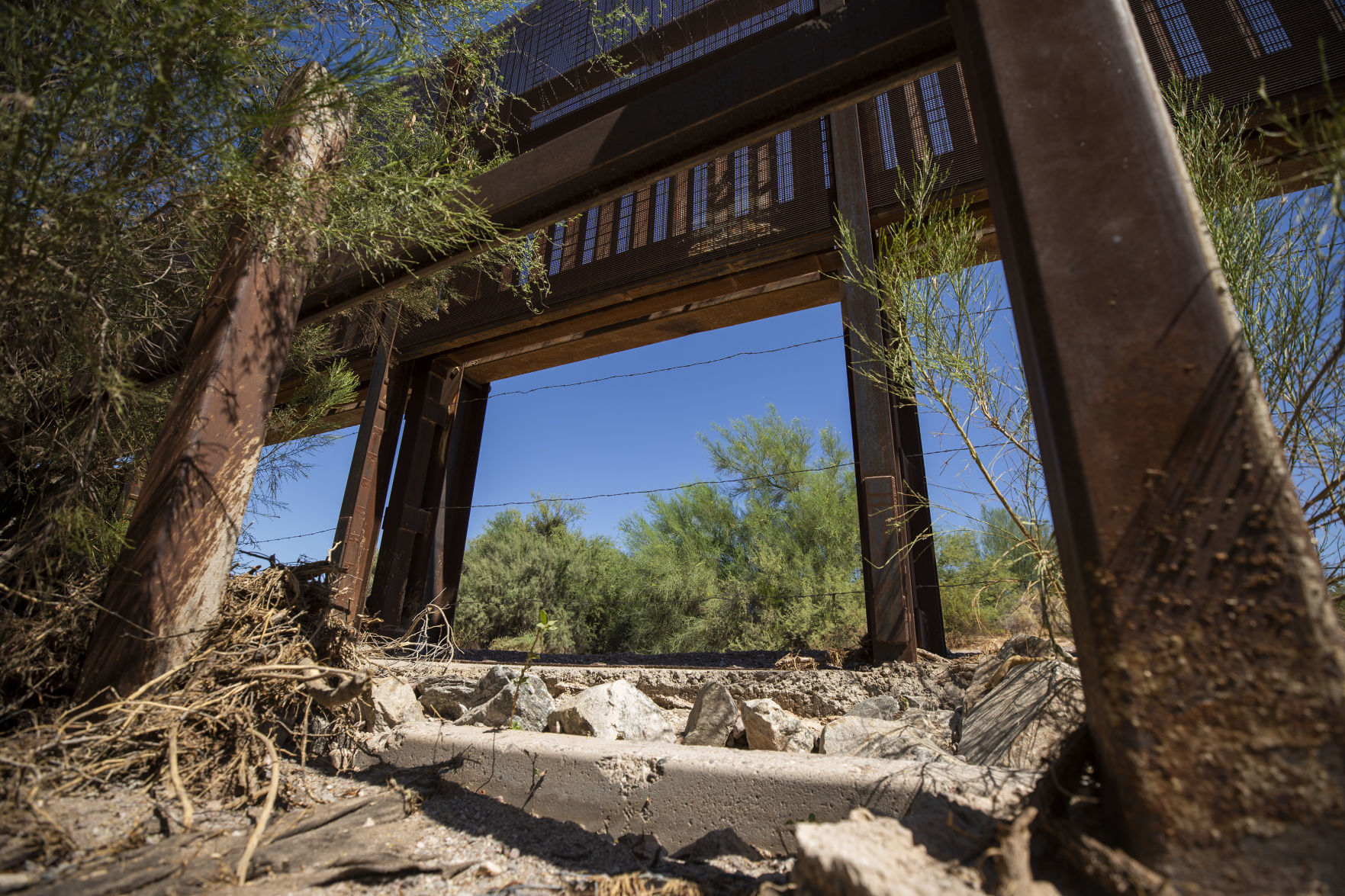 U.S. – Mexico border near Sasabe and Lukeville, Ariz.